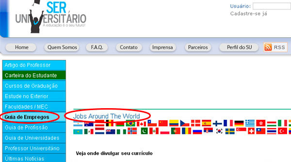 Exemplo de rótulos diferentes