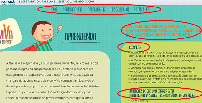 Exemplo de fontes decorativas
