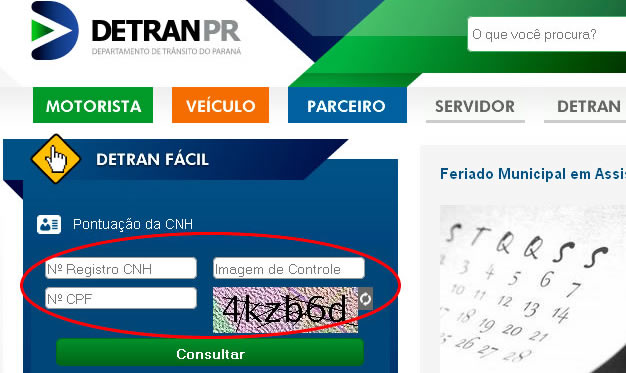 Exemplo de campo de formulário com texto orientando o usuário