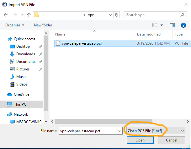 Windows 8 e 10 Cisco