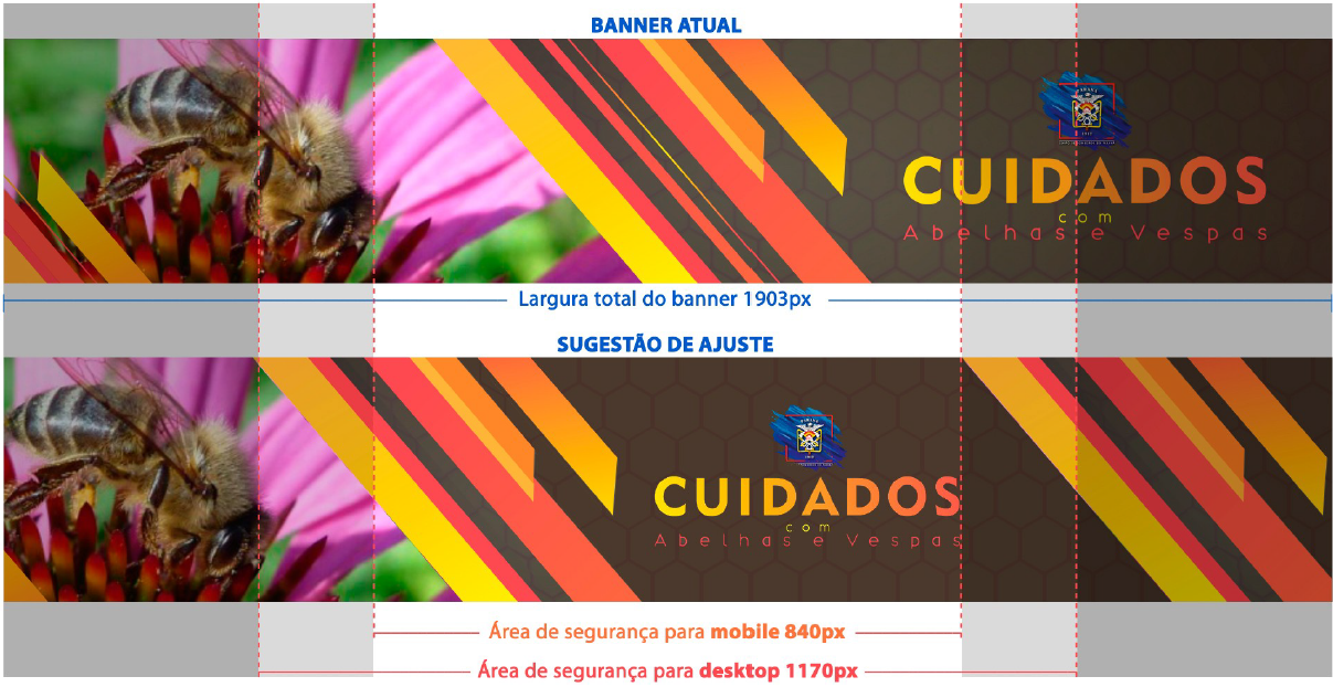 Banner superior margen de segurança
